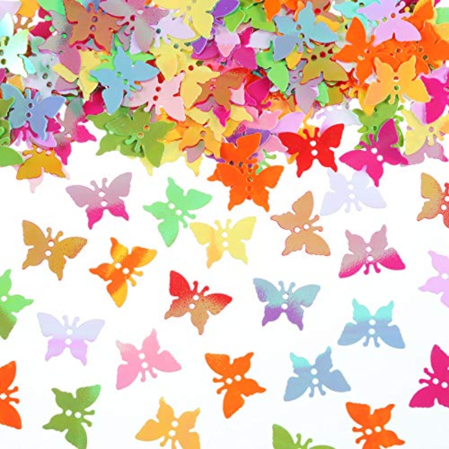 Home Improvement And Diy - Multi-Color Confetti 18 mm Large Glitter