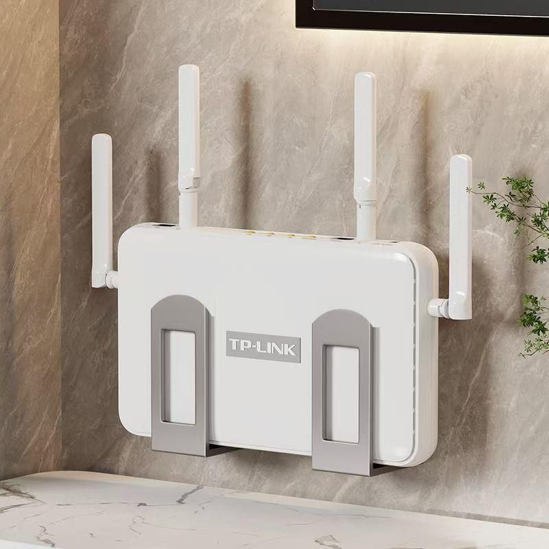 Home Improvements - 2Pcs Wall-Mounted Router Storage Box Wifi