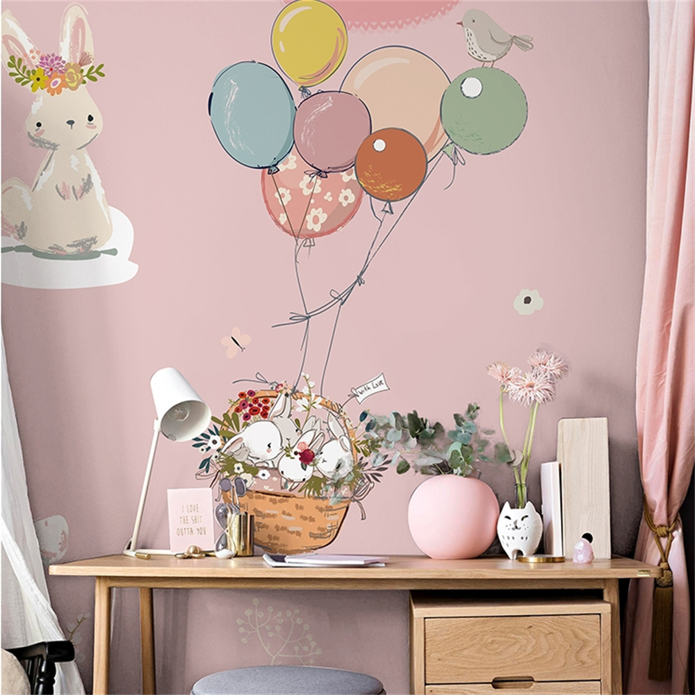 Home Improvement Boys - custom pink rabbit cute wallpaper for