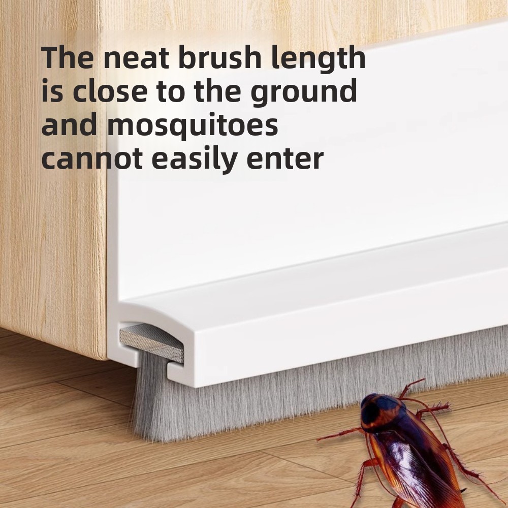 Home Improvement Stores - 100CM Self-Adhesive Brush Weather Stripping Door