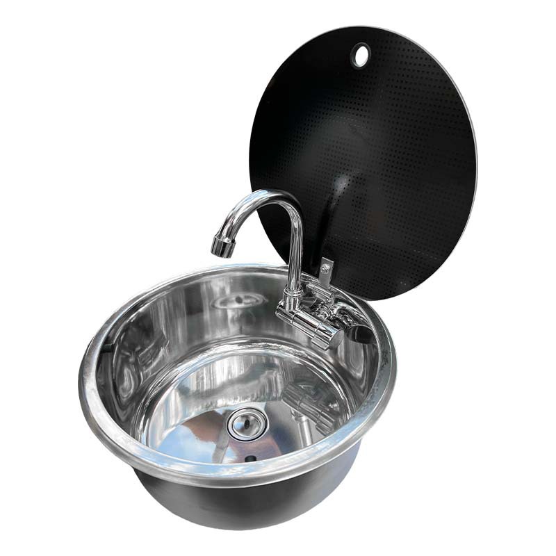 RV Circular Sink with Lid Kitc - Home Improvements 리뷰 및 가격