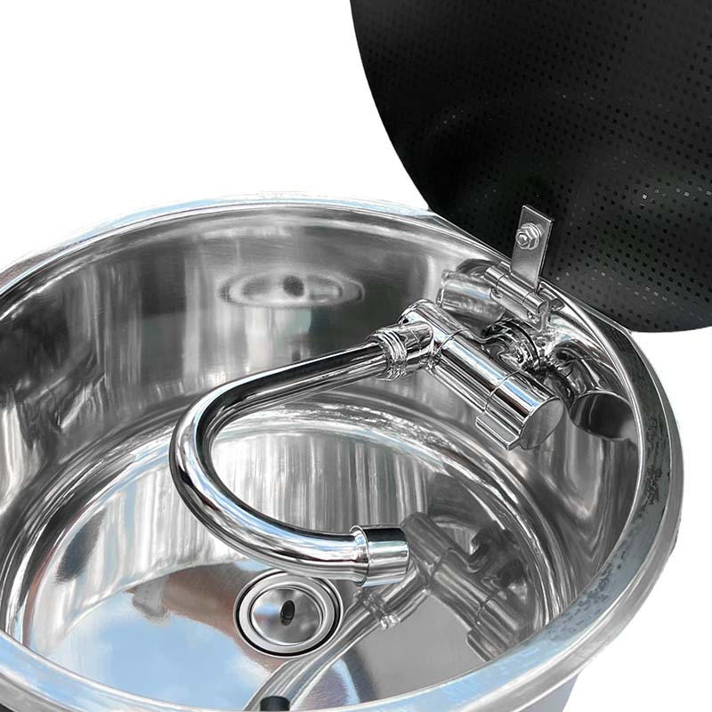 RV Circular Sink with Lid Kitc - Home Improvements 리뷰 및 가격