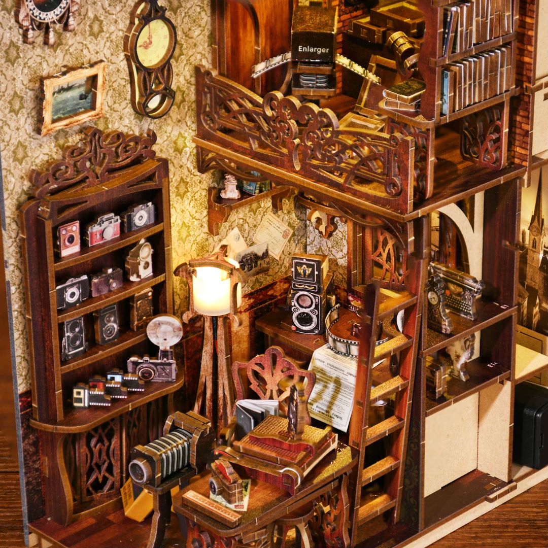 Booknook Kit DIY Wooden Puzzle - Home Improvement Movie 리뷰 및 가격