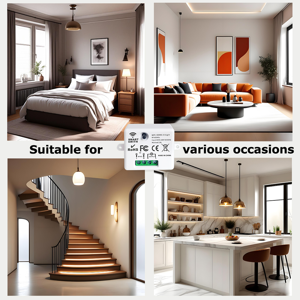 Tuya WiFi Smart Light Switch 4 - Home Improvement Ideas 리뷰 및 가격