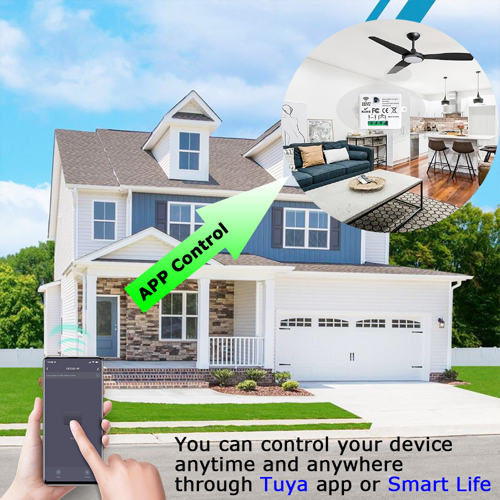 Tuya WiFi Smart Light Switch 4 - Home Improvement Ideas 리뷰 및 가격