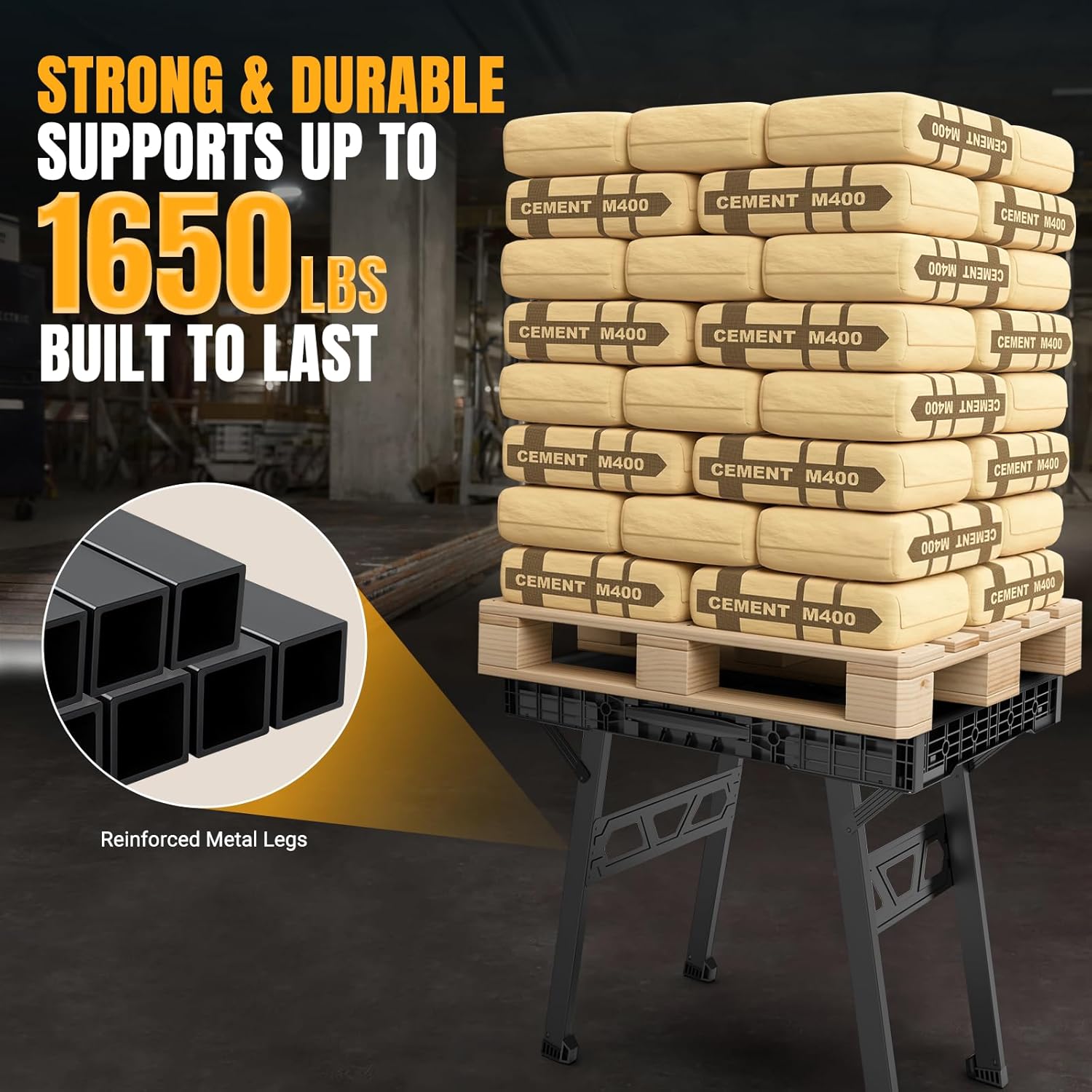 Folding Workbench with 1650 Lb - Home Improvement And Diy 리뷰 및 가격