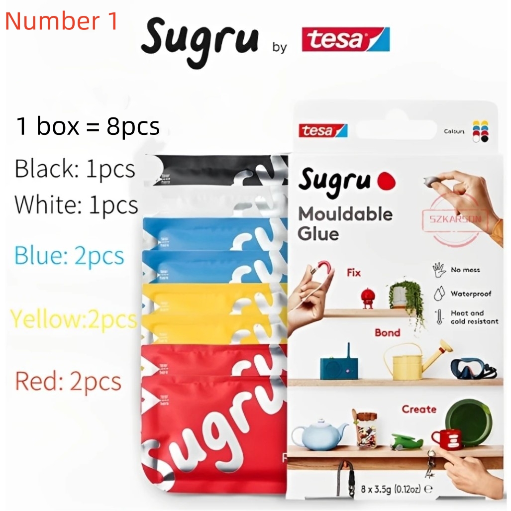 1 Box=8 Pcs Tesa Sugru Mouldab - Home Improvement And Diy 리뷰 및 가격