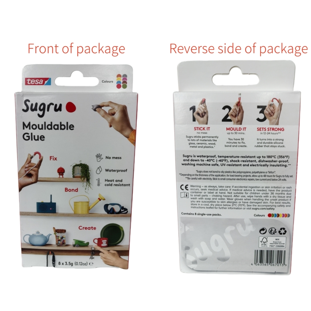 1 Box=8 Pcs Tesa Sugru Mouldab - Home Improvement And Diy 리뷰 및 가격