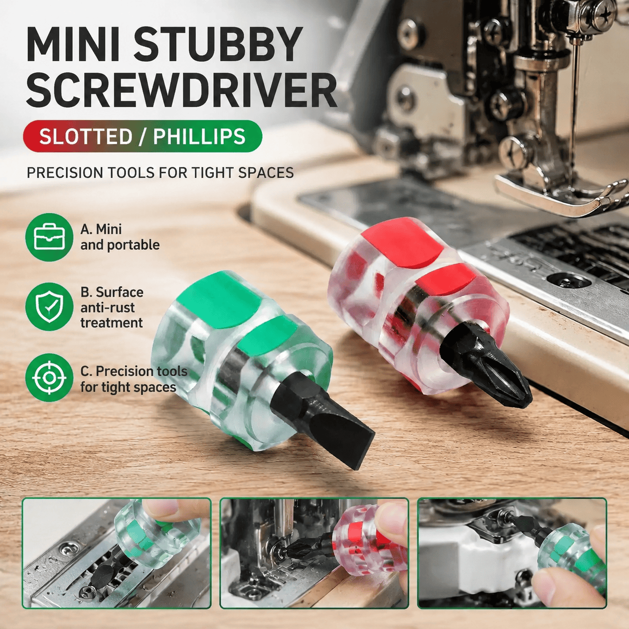 One Piece Mini Portable Screwd - Home Improvement And Diy 리뷰 및 가격