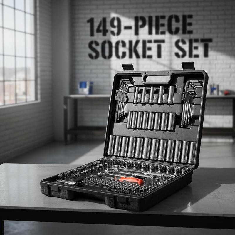 Mechanic Tool Kit 149pcs 3/8