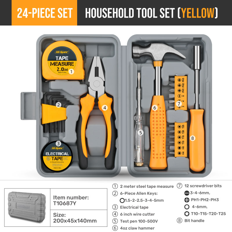 24-Piece Compact Home & Office - Home Improvement And Diy 리뷰 및 가격