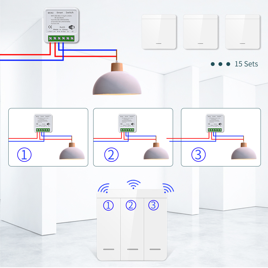 16A Tuya WiFi DIY Smart Switch - Home Improvement And Diy 리뷰 및 가격