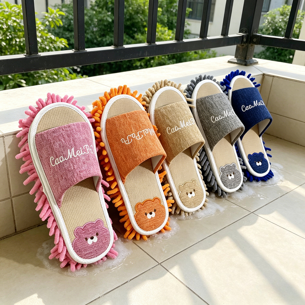 1 Pair Microfiber Cleaning Mop - Home Improvements 리뷰 및 가격